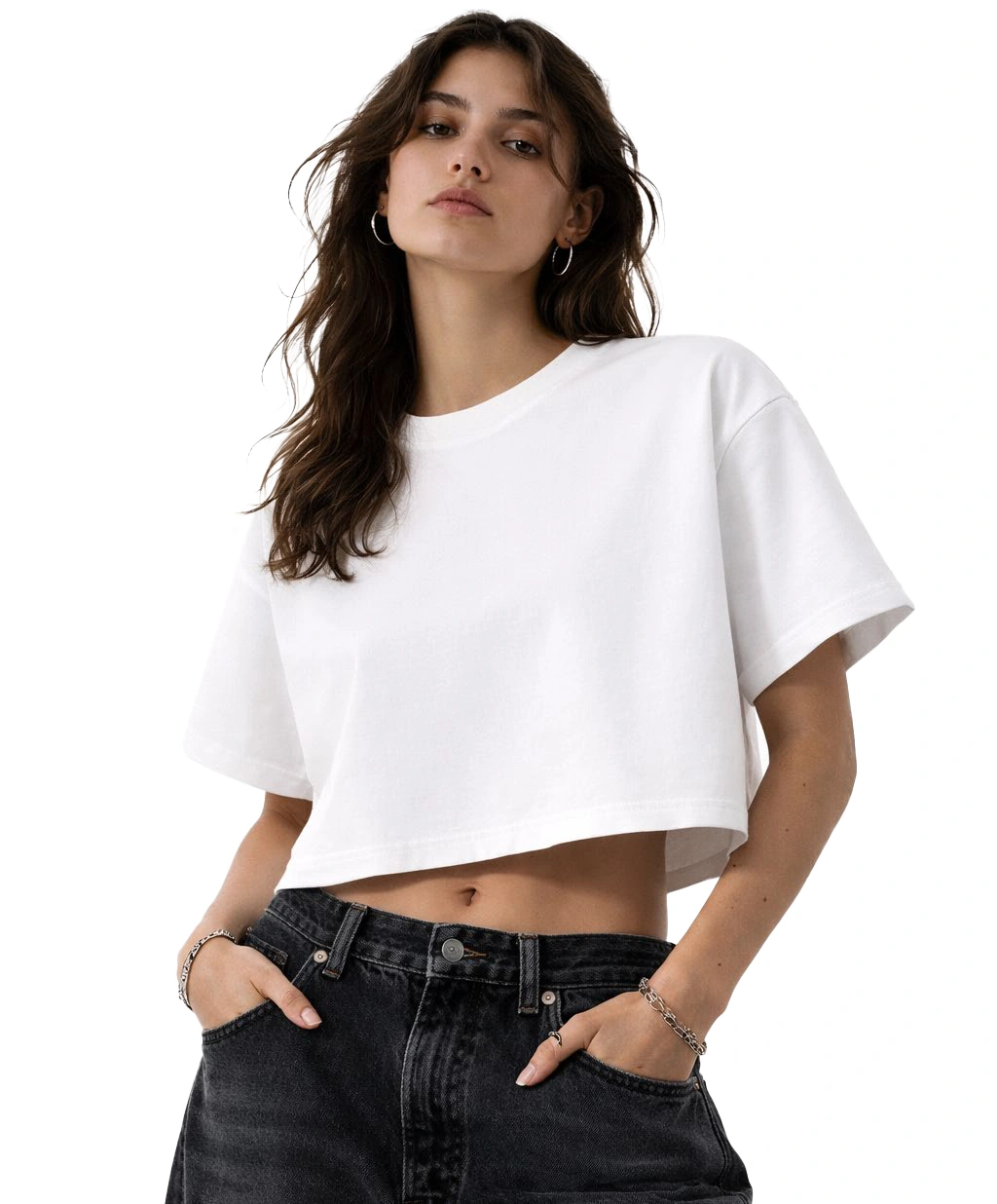 Crop neutro dal catalogo Velvet Goldmine 2026